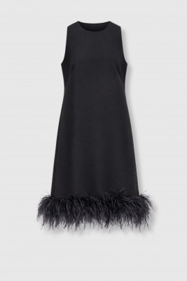 Robe Mito à plumes