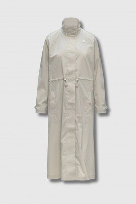 Barbrein beige long waterproof trench