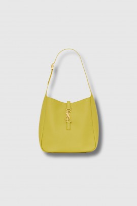 Small 5 à 7 Bag in lemon grained leather