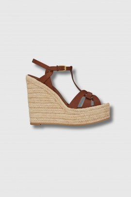 Platform wedge espadrilles