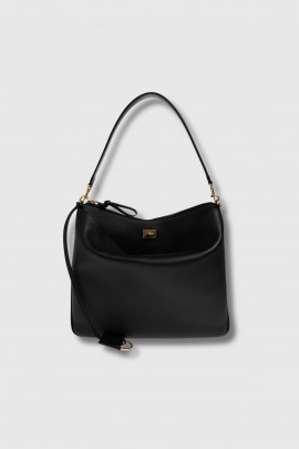 Rodeo Medium Black Hobo Bag