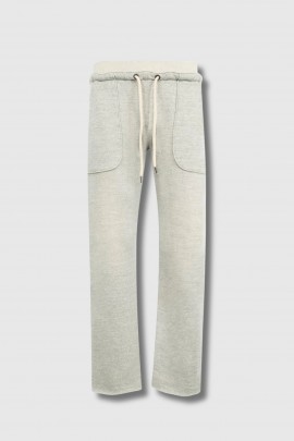 Wide Grey Jogging Pant