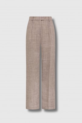 Pantalon en lin beige