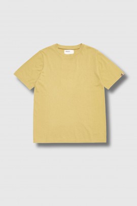 T-shirt James Grey en coton et cachemire jaune