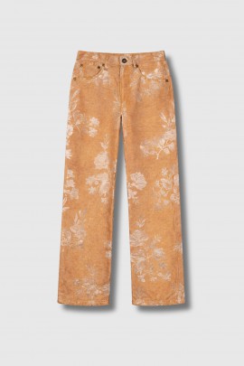 Jeans X-Boyfriend orange floral 
