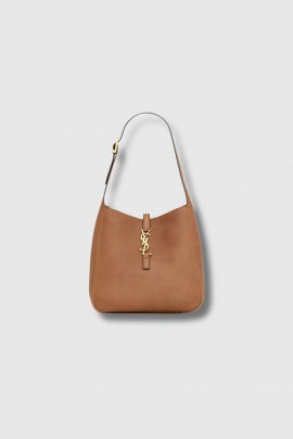 Le 5 à 7 small camel leather bag