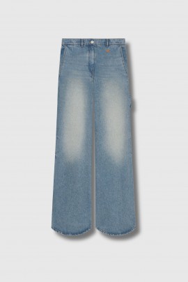 Hammer wide blue denim jeans
