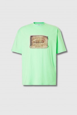 Neon green graphic t-shirt