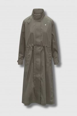 Trench long imperméable Barbrein kaki 