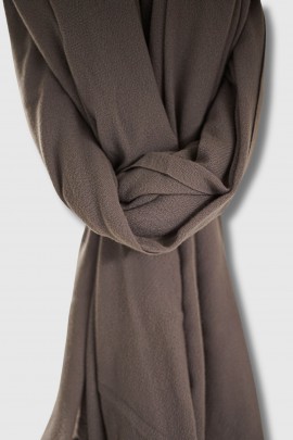 710 42 Gray Cashmere Scarf