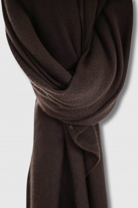 710 brown cashmere scarf