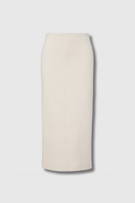 Cadmio beige jersey skirt