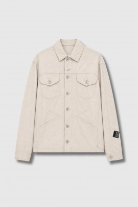 Veste Maskix en denim beige 