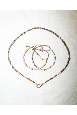 Collier perles Baobab clasp perle