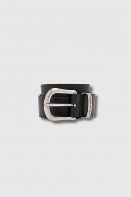 Ceinture Gladiatore en cuir noir 