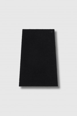 Jupe en laine bouclette noir 