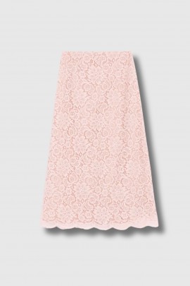 Tuscani pink lace skirt
