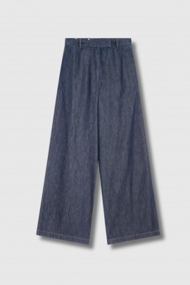 Penn trousers in dark blue denim