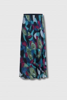 Sati Petrol Skirt