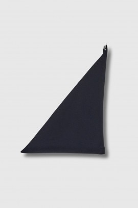 Navy cashmere bandana