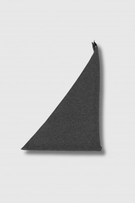 Felt cashmere bandana