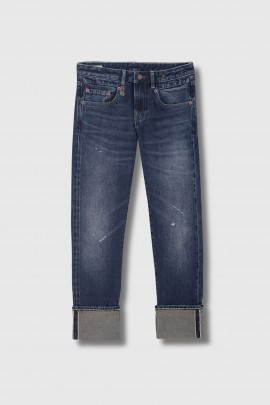 Jeans Boystraight bleu 