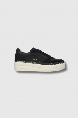Micol 8567 black sneakers