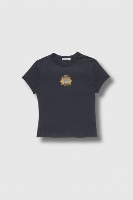 Etza Crest navy blue T-shirt