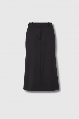Jupe grain de poudre noire
