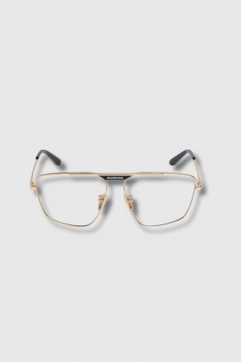 Lunettes de soleil Tag2 en métal doré 