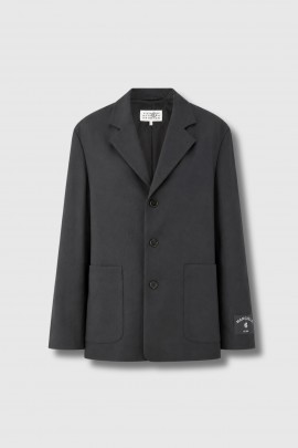 Virgin Wool Oversized Blazer