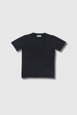 Black James short-sleeved T-shirt