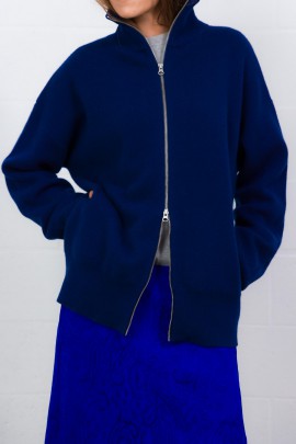 Cardigan Xtra Out cachemire bleu nuit