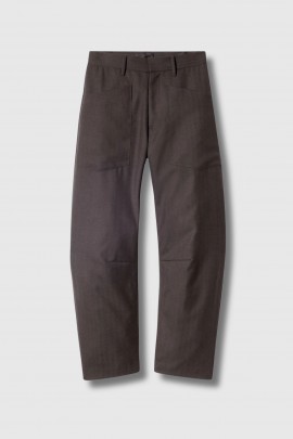 Brown wool Shon trousers