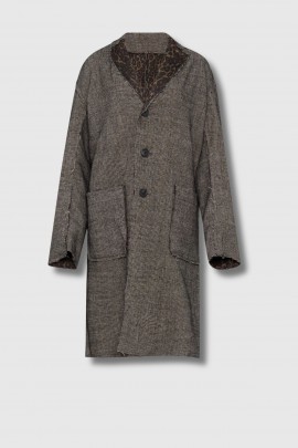 Manteau double couche reversible