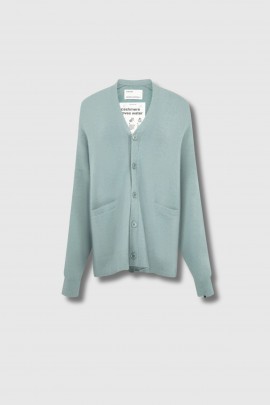 Cardigan Tokio en cachemire bleu
