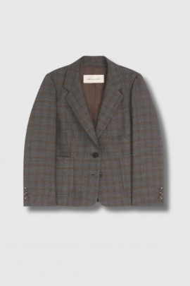 Veste Bamis à carreaux