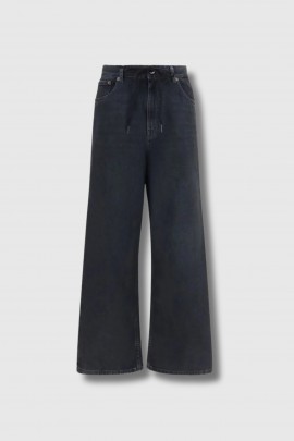 Black 5-pocket jeans