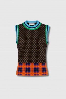 Gilet Temi sans manche noir