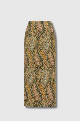 Jupe Sentista crayon en jacquard lurex