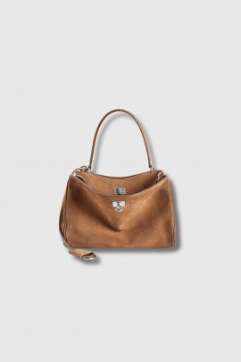 Small Rodeo en daim wax camel