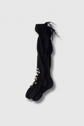 Over-the-knee cotton socks
