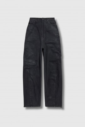 Jeans Barrel coton organique noir