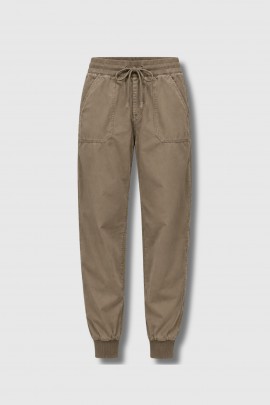 Brown cotton pants
