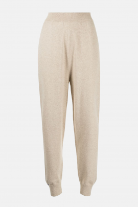 Pantalon Yogi en cachemire écru