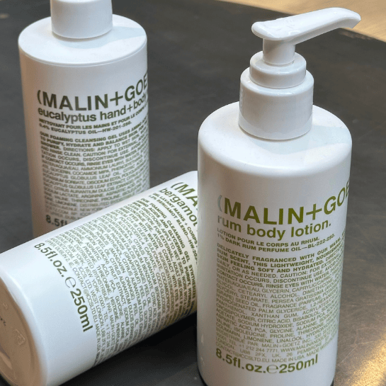 Malin+Goetz products